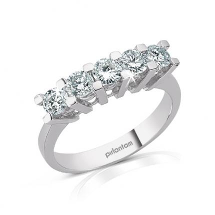 0.60 ct. Pırlanta Beştaş Alyans